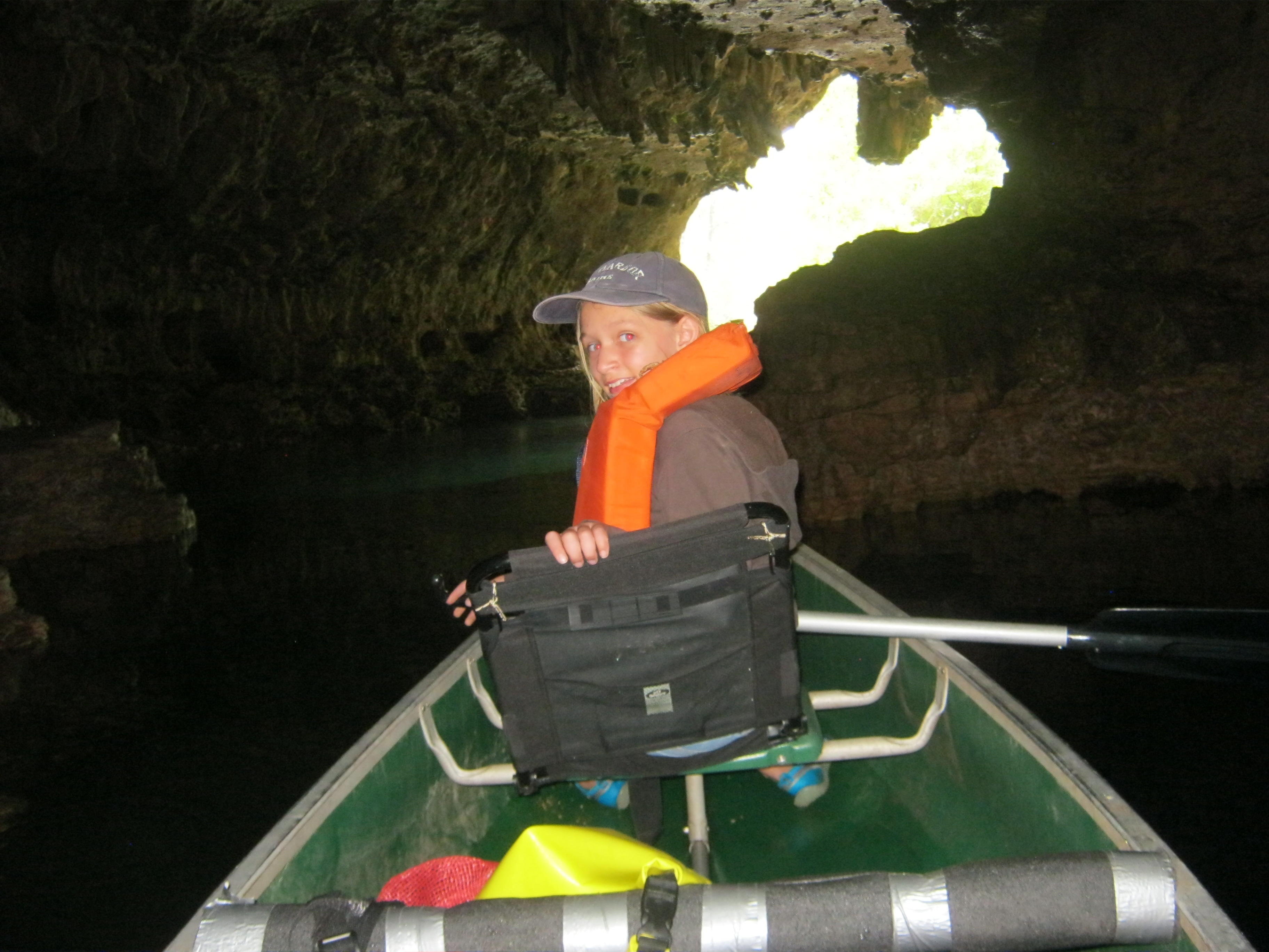2013-09-28 Cate Cave Spring canoe.jpg